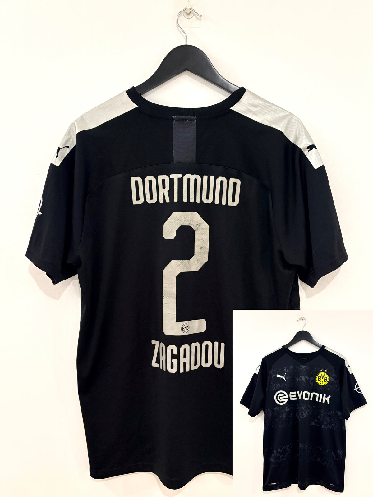 Borussia Dortmund/BVB Auswärts Trikot 2019/2020 XL #2 Dan-Axel Zagadou