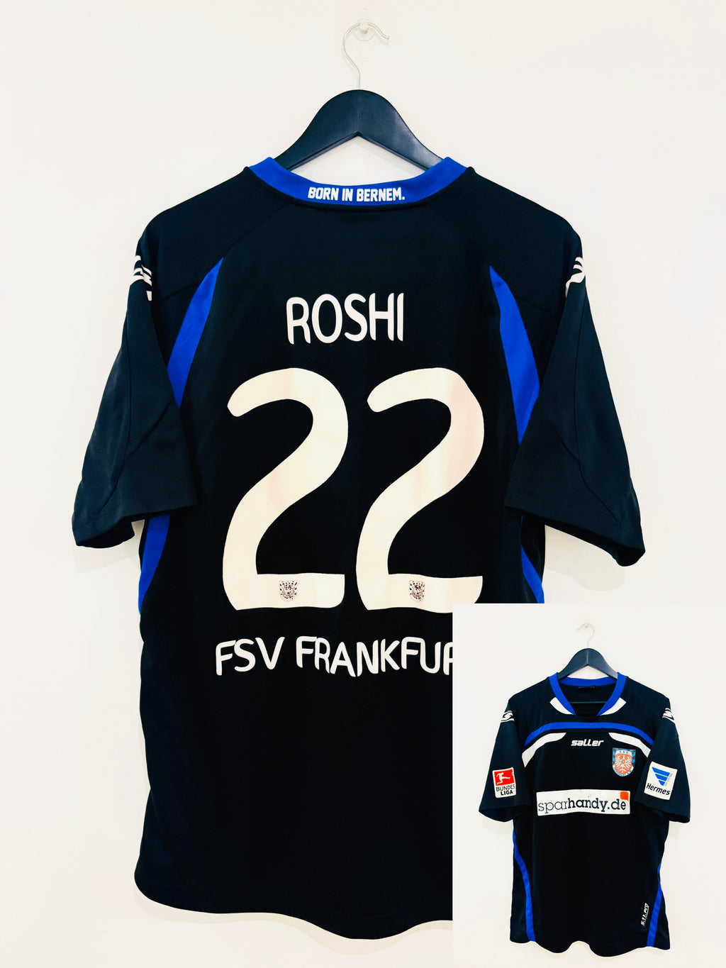 FSV Frankfurt Jersey 2012/2013 L/XL #22 Odise Roshi Matchworn