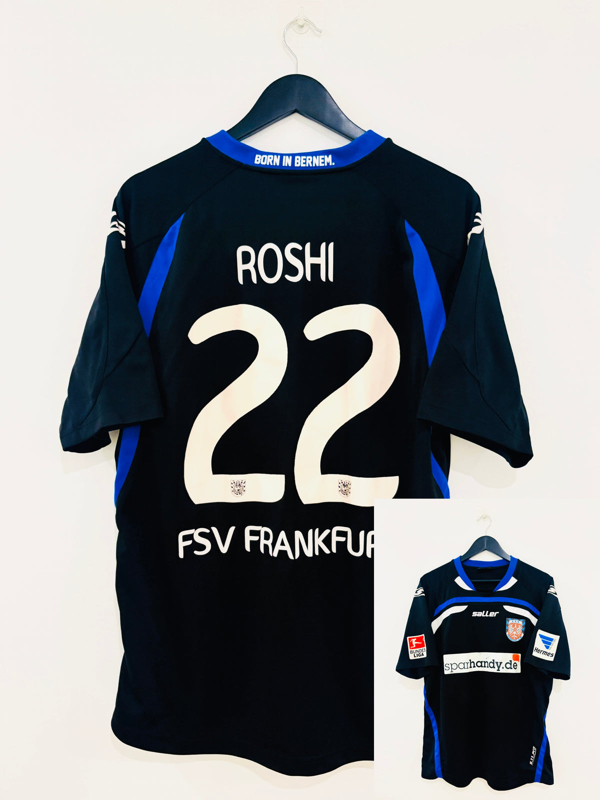 FSV Frankfurt Jersey 2012/2013 L/XL #22 Odise Roshi Matchworn