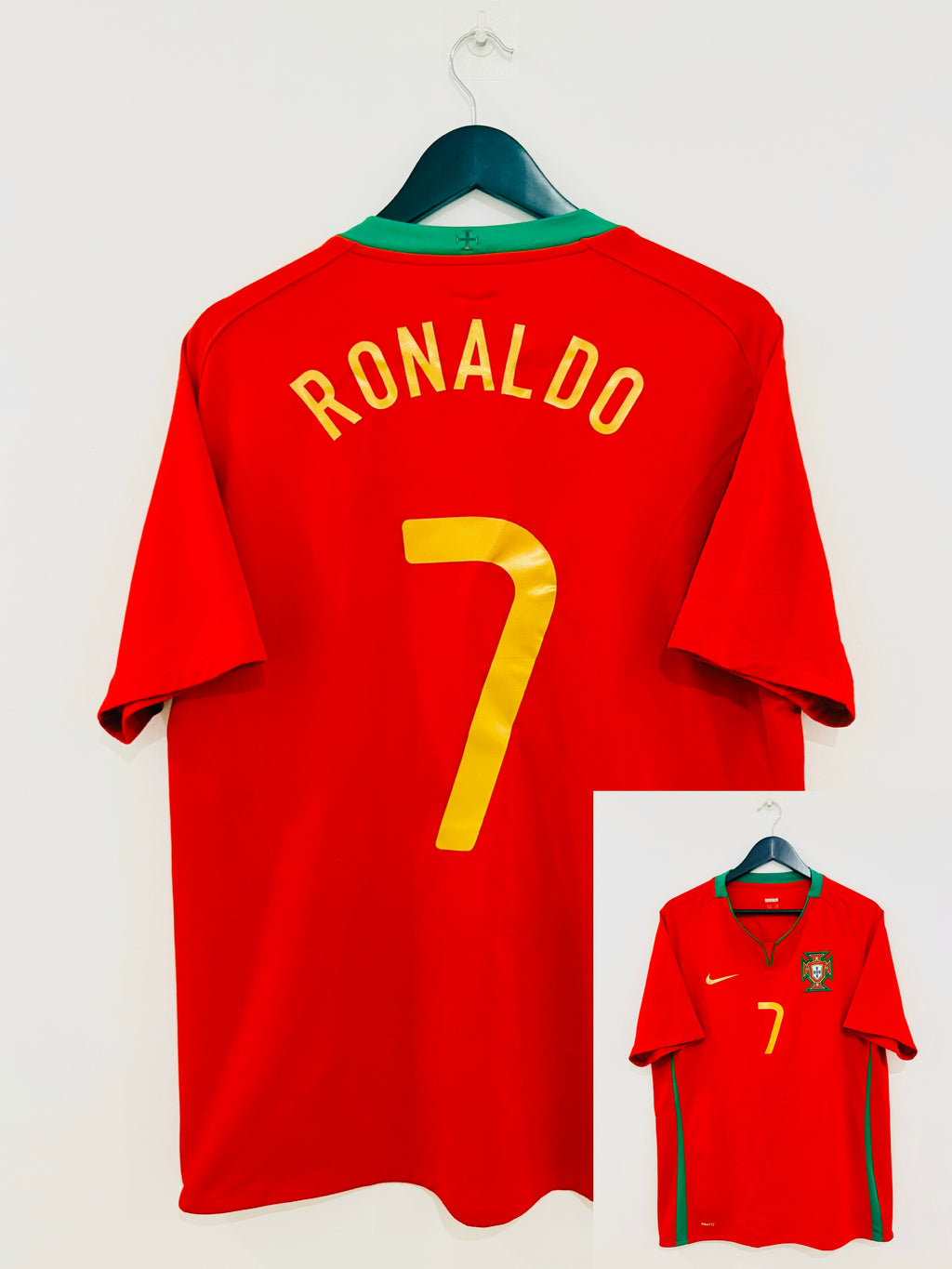 Portugal Heim Trikot 2008/2009 L #7 Cristiano Ronaldo