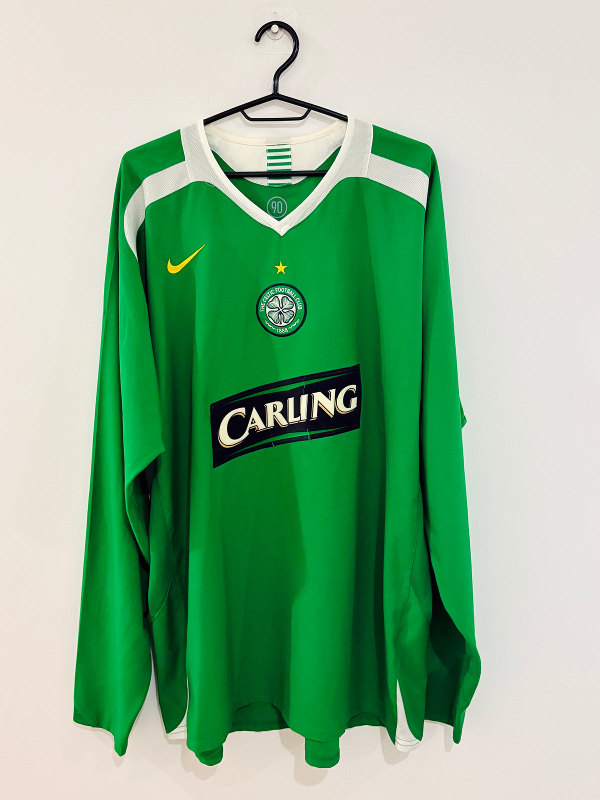 Celtic Glasgow Auswärts Langarm Trikot 2005/2006 XXL #25 Shunsuke Nakamura