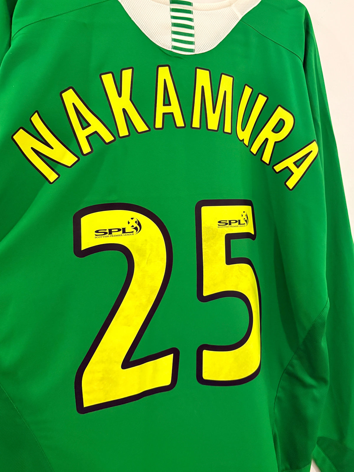 Celtic Glasgow Auswärts Langarm Trikot 2005/2006 XXL #25 Shunsuke Nakamura
