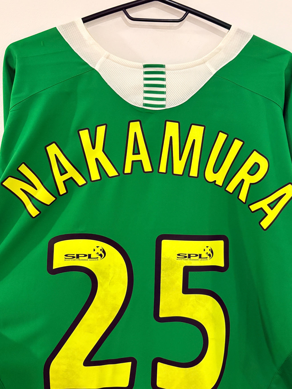 Celtic Glasgow Auswärts Langarm Trikot 2005/2006 XXL #25 Shunsuke Nakamura