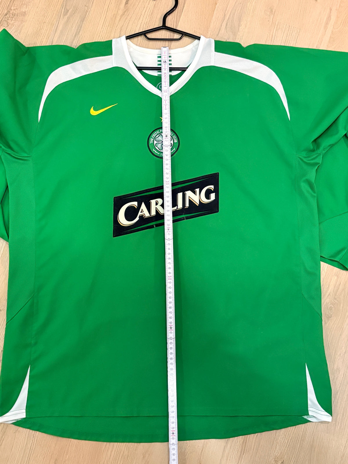 Celtic Glasgow Auswärts Langarm Trikot 2005/2006 XXL #25 Shunsuke Nakamura