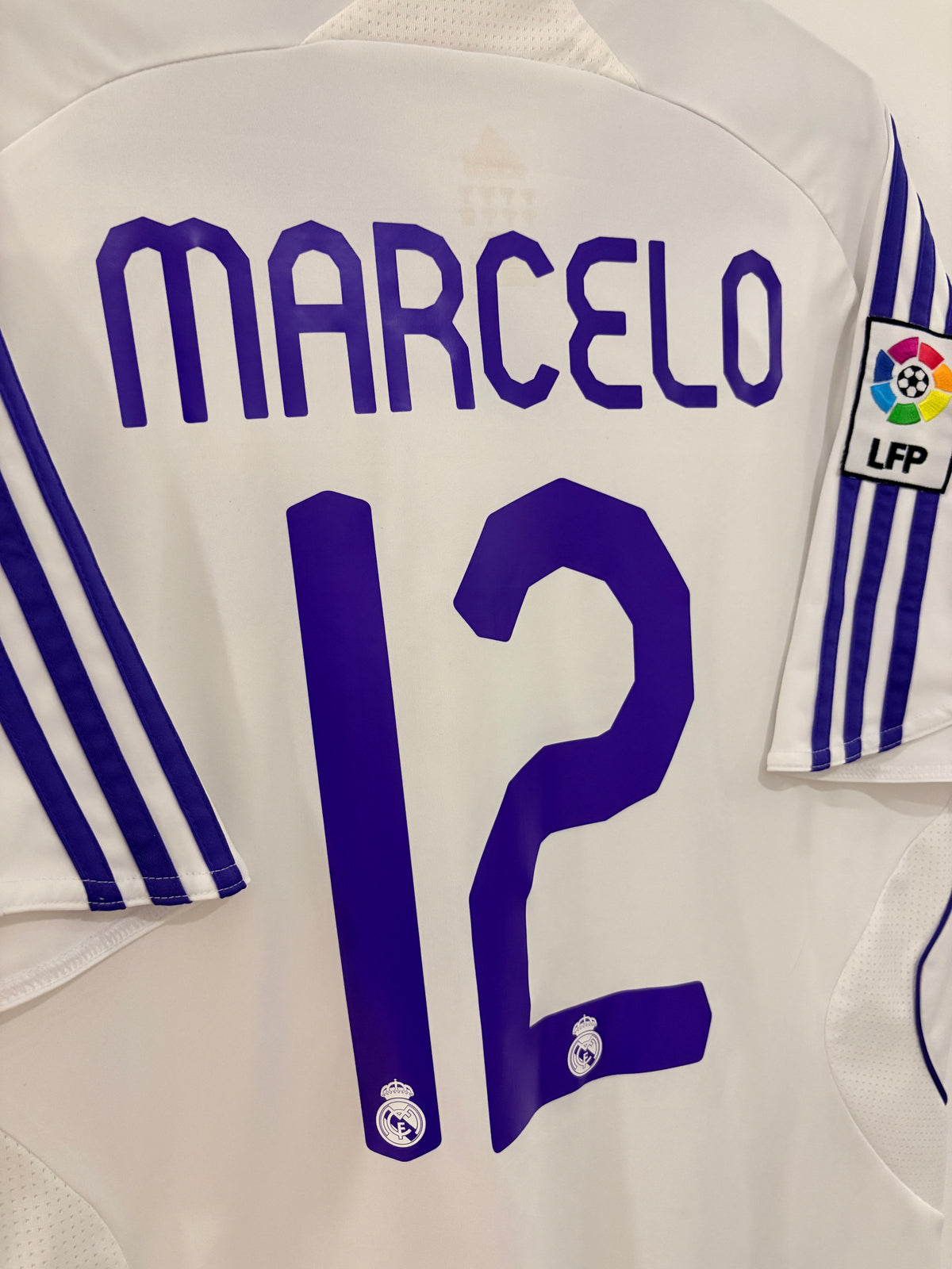 Real Madrid Heim Trikot 2007/2008 M #12 Marcelo