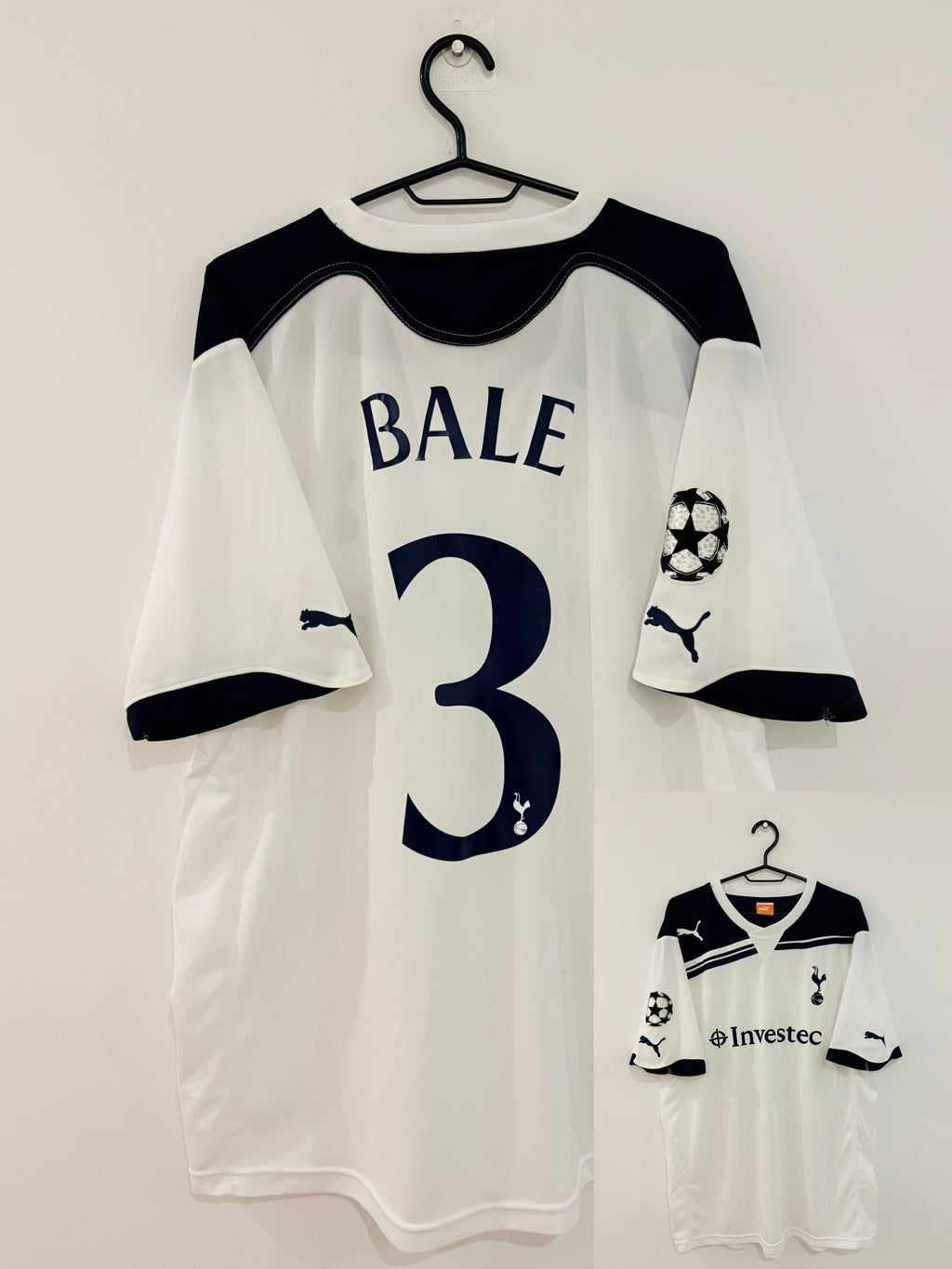 Tottenham Hotspur Champions League Trikot 2010/2011 XL #3 Gareth Bale
