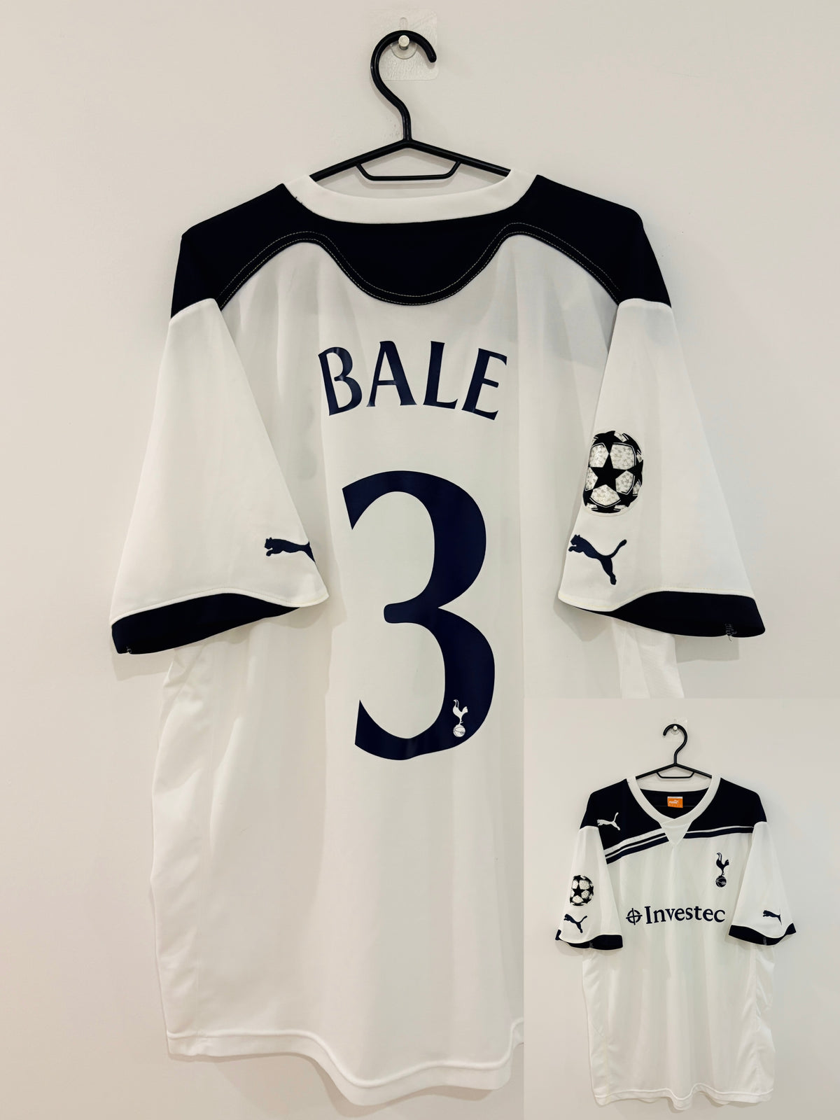 Tottenham Hotspur Champions League Trikot 2010/2011 XL #3 Gareth Bale