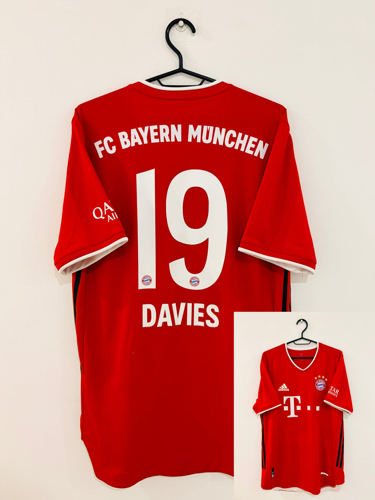 FC Bayern München Heim Trikot 2020/2021 M #19 Alphonso Davies