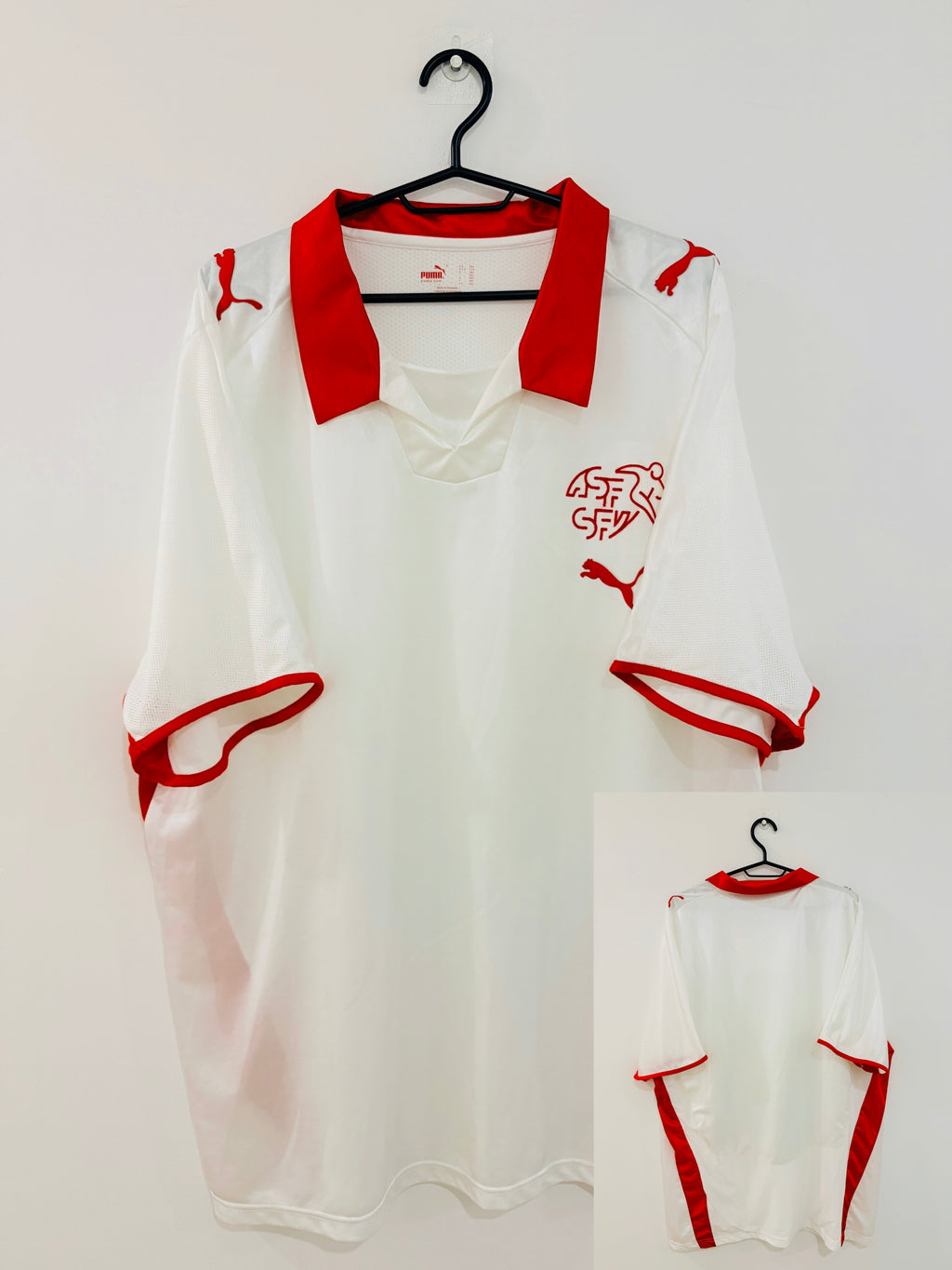Schweiz Auswärts Trikot 2008-2010 XXL