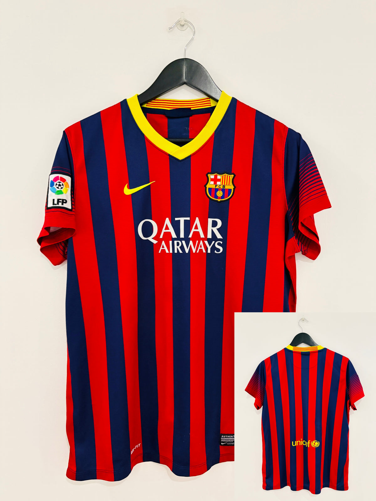 FC Barcelona Heim Trikot 2013/2014 Frauen-XL / Herren-M