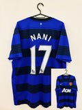 Manchester United/ManU Auswärts Trikot 2011/2012 XL #17 Luis Nani