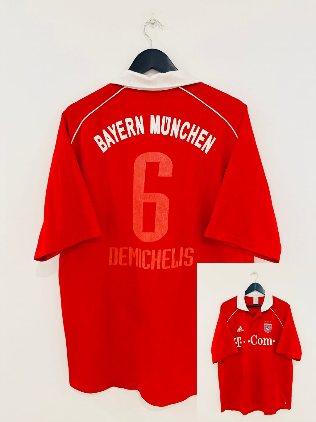 FC Bayern München Heim Trikot 2005/2006 XL #6 Martin Demichelis