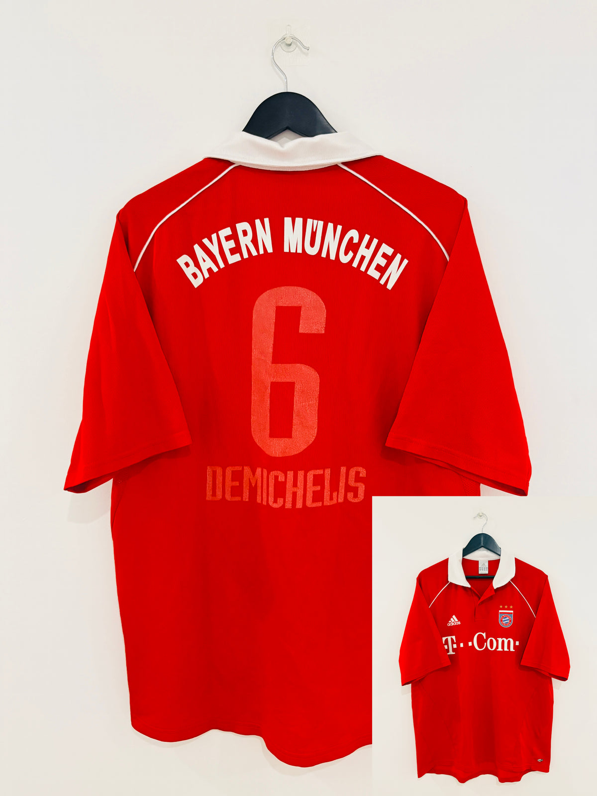 FC Bayern München Heim Trikot 2005/2006 XL #6 Martin Demichelis