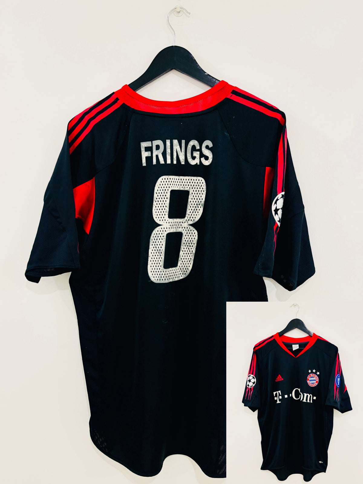 FC Bayern München Drittes/CL Trikot 2004/2005 L #8 Torsten Frings