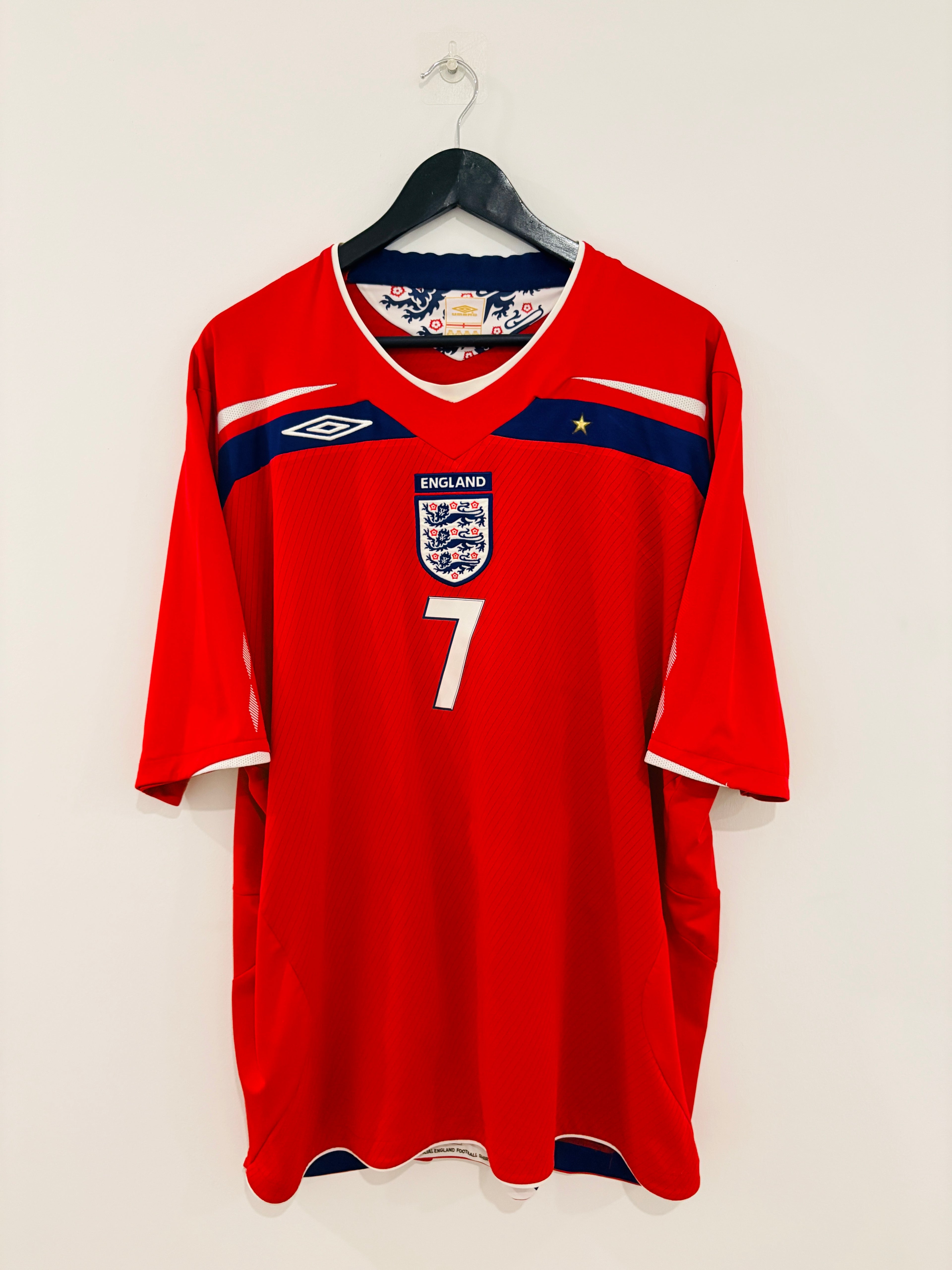 England Trikot 2008 XXXL/3XL #7 David Beckham
