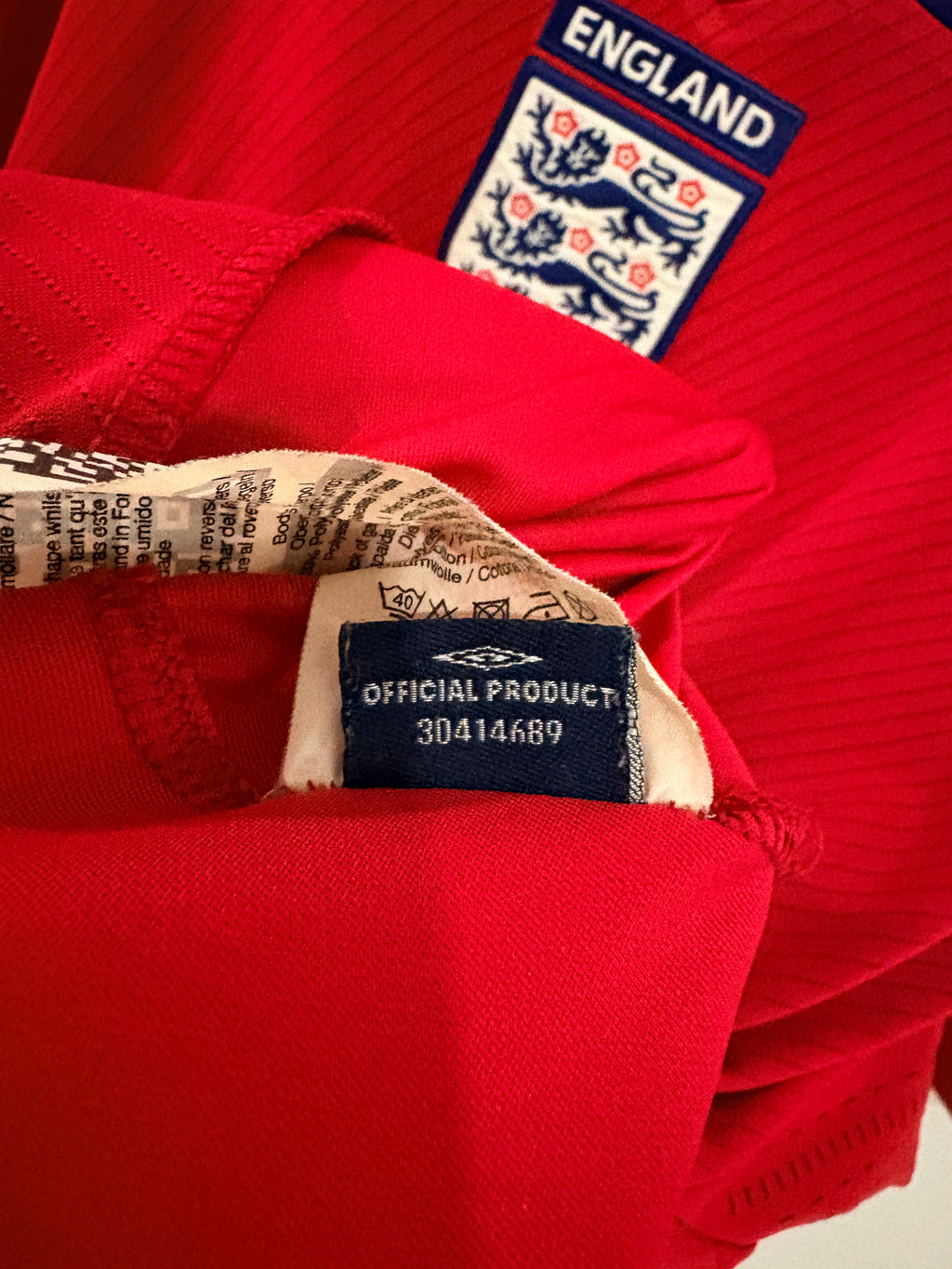 England Trikot 2008 XXXL/3XL #7 David Beckham