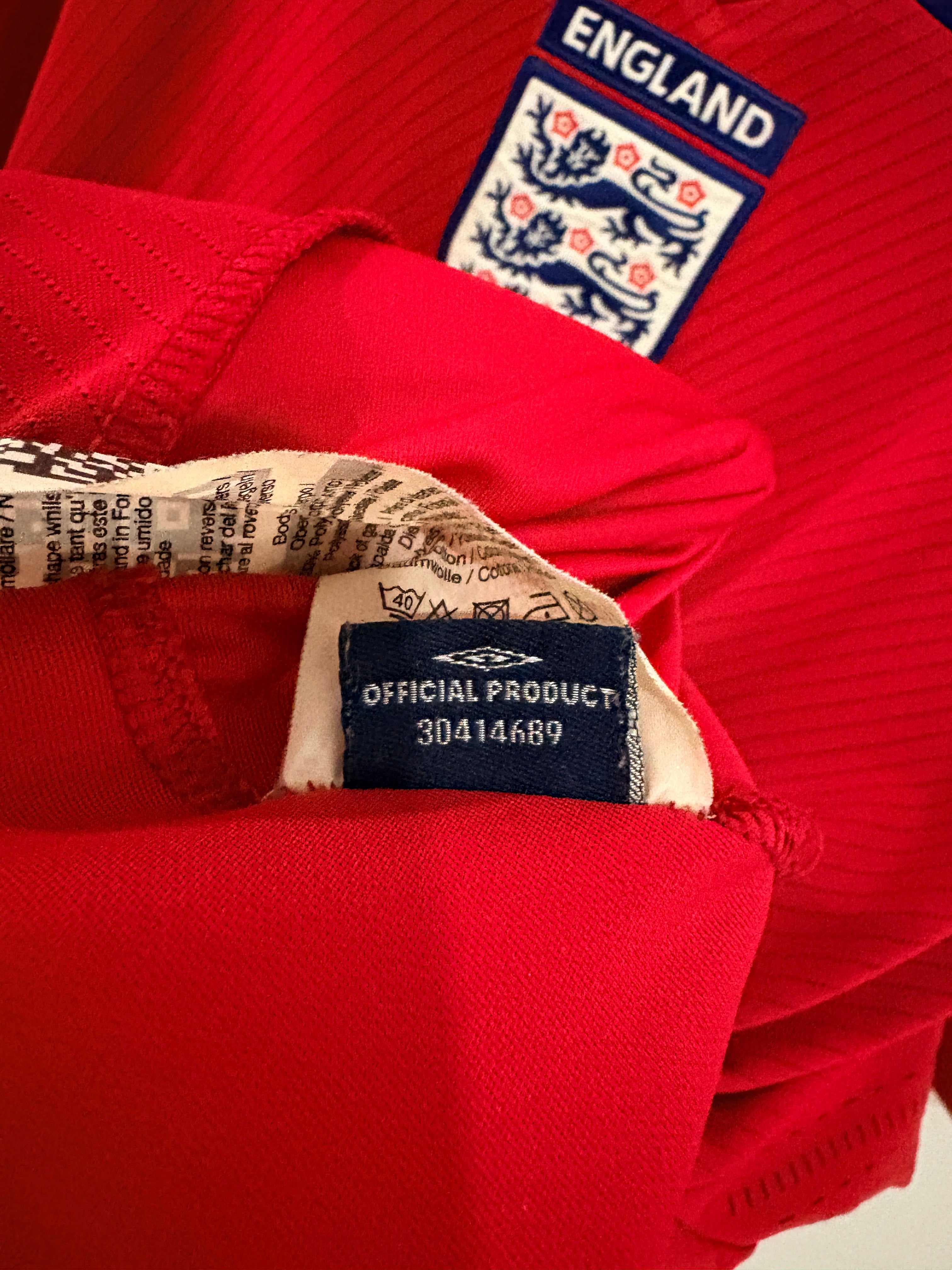England Trikot 2008 XXXL/3XL #7 David Beckham