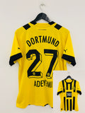 Borussia Dortmund/BVB Heim Trikot 2022/2023 L #27 Karim Adeyemi