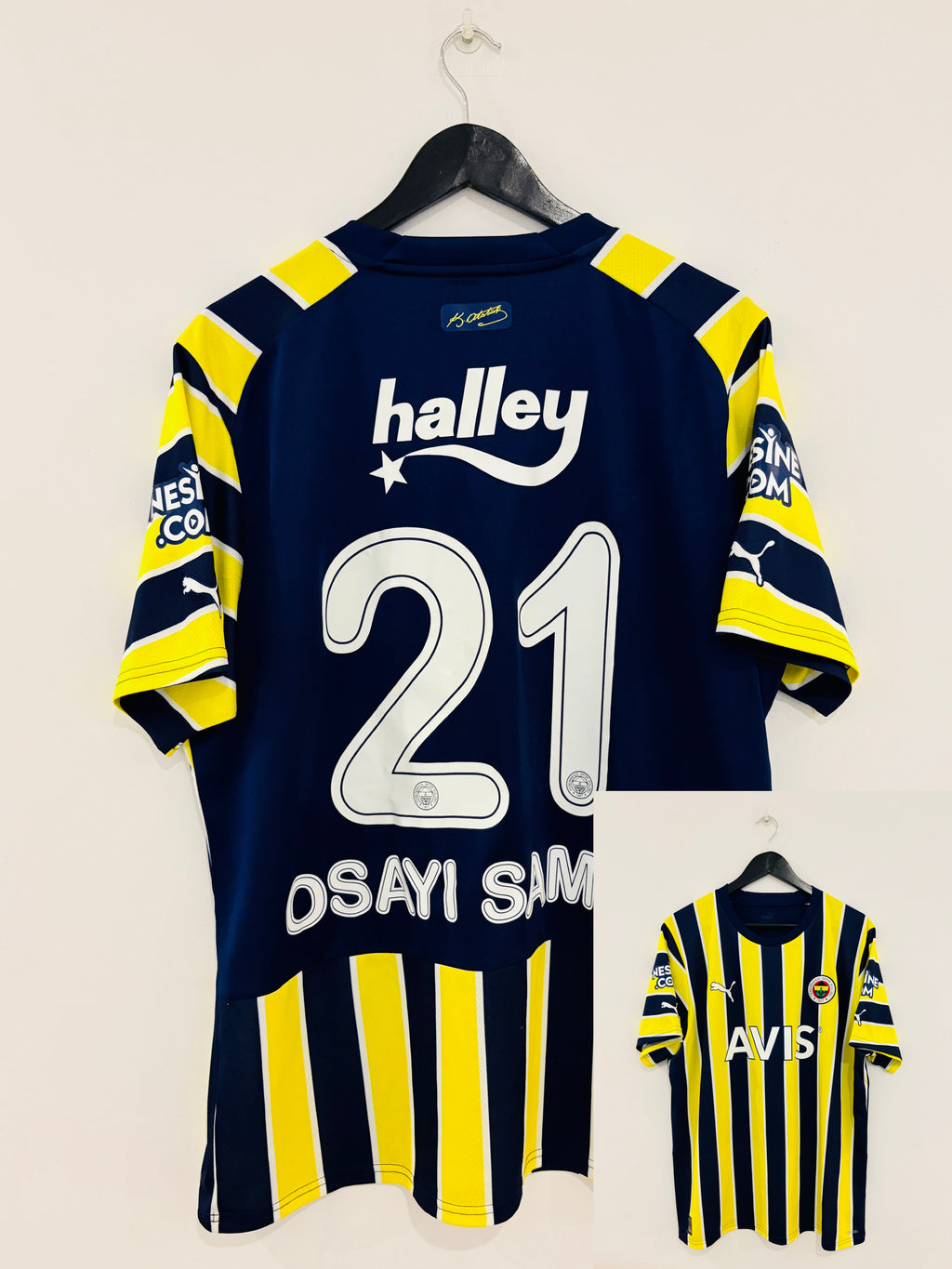 Fenerbahce Istanbul Heim Trikot 2022/2023 XL #21 Bright Osayi Samuel