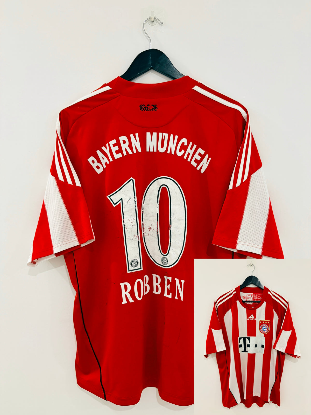 FC Bayern München Heim Trikot 2010/2011 XL #10 Arjen Robben
