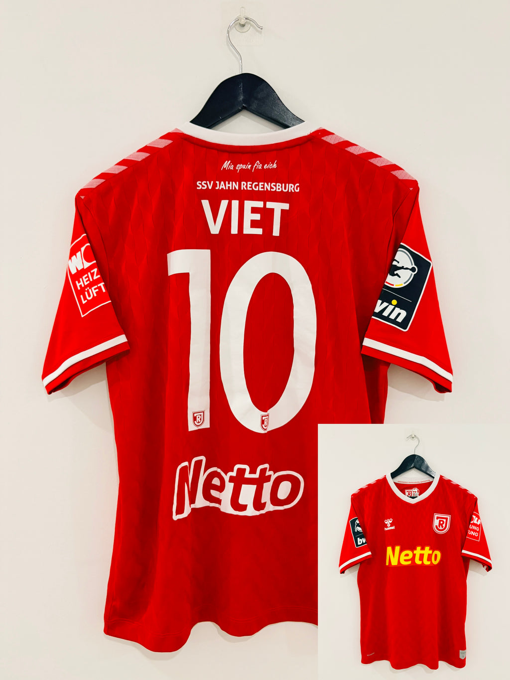 SSV Jahn Regensburg Auswärts Trikot 2023/2024 M #10 Christian Viet