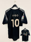 Real Madrid Auswärts Trikot 2004/2005 M #10 Luis Figo