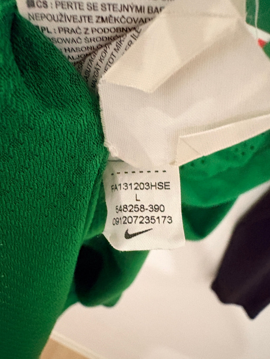 Werder Bremen Trainingsshirt/Trikot 2013/2014 L/XL #5 (Lukimya) Player Issue