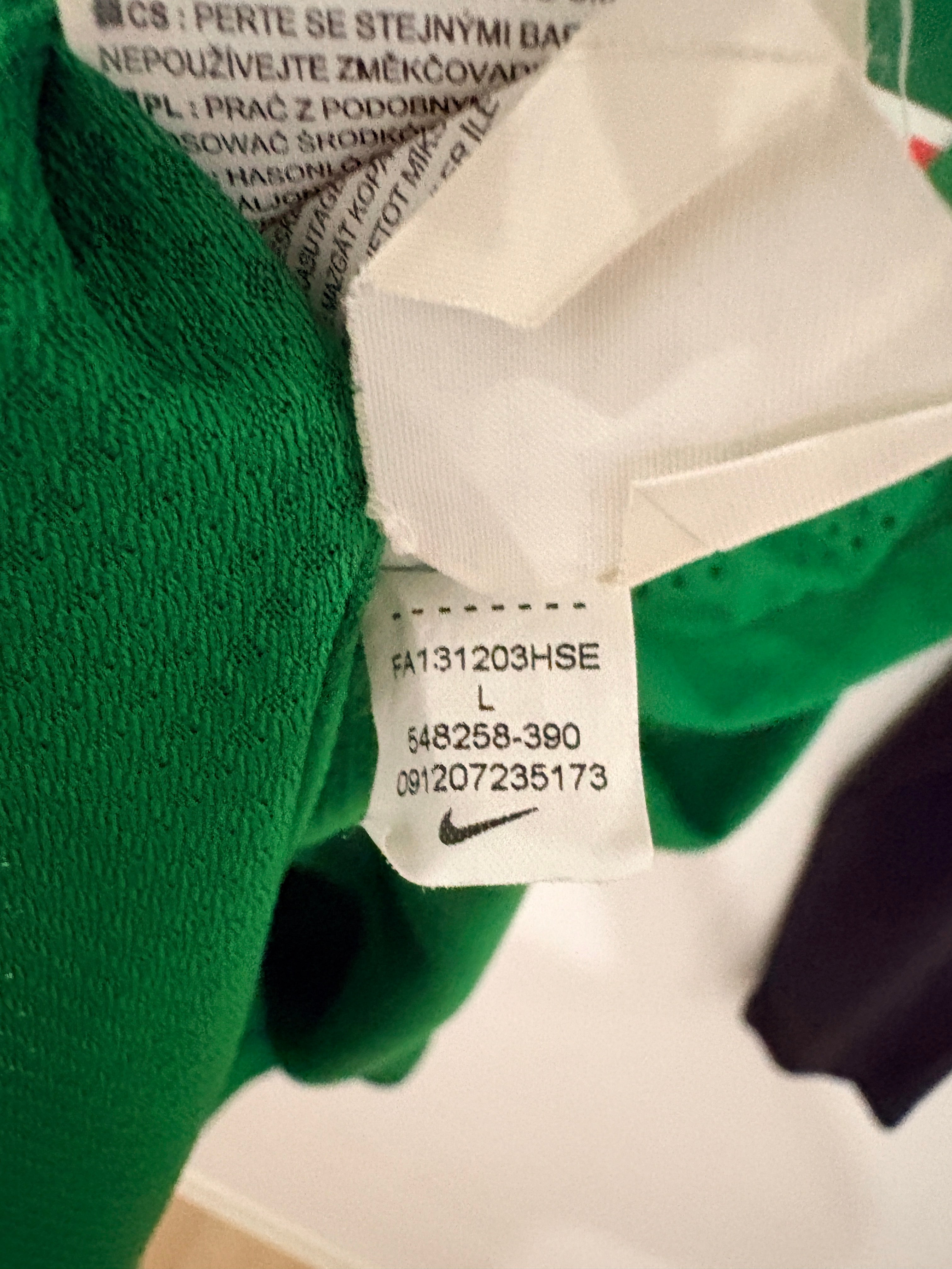 Werder Bremen Trainingsshirt/Trikot 2013/2014 L/XL #5 (Lukimya) Player Issue