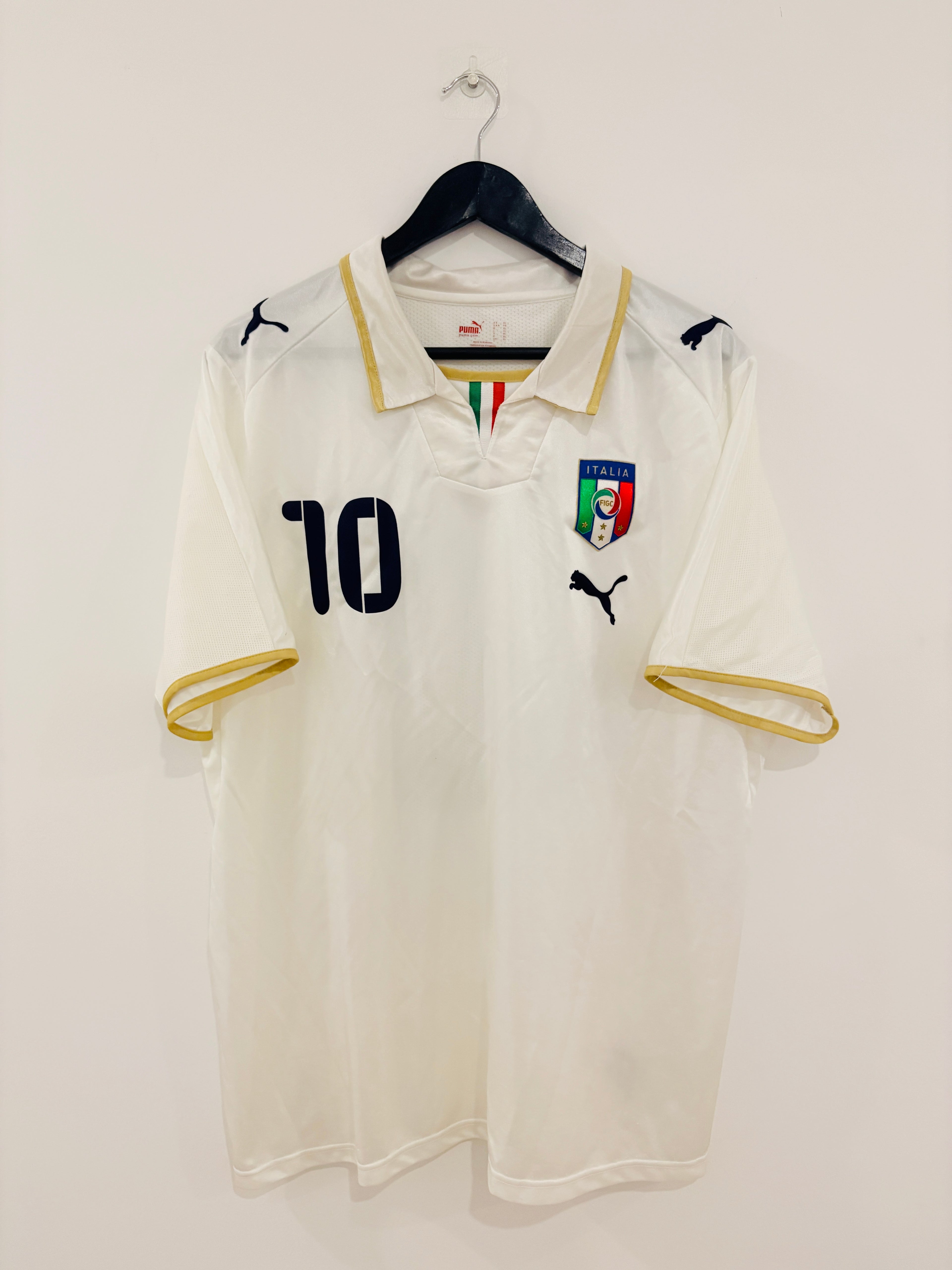 Italien Trikot 2007/2008 XL #10 Daniele De Rossi