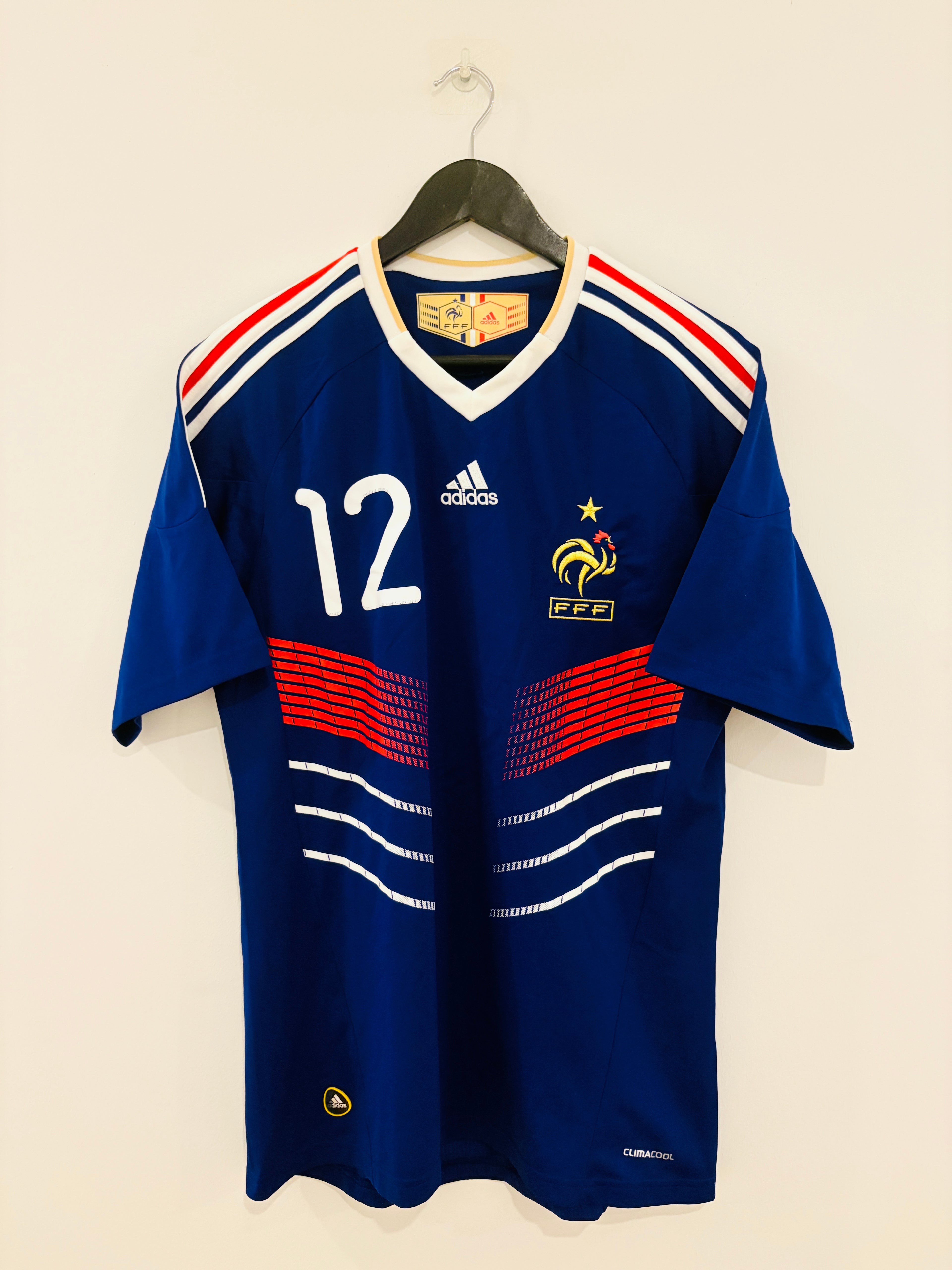 Frankreich Trikot WM 2009/2010 L #12 Thierry Henry (Player Issue)