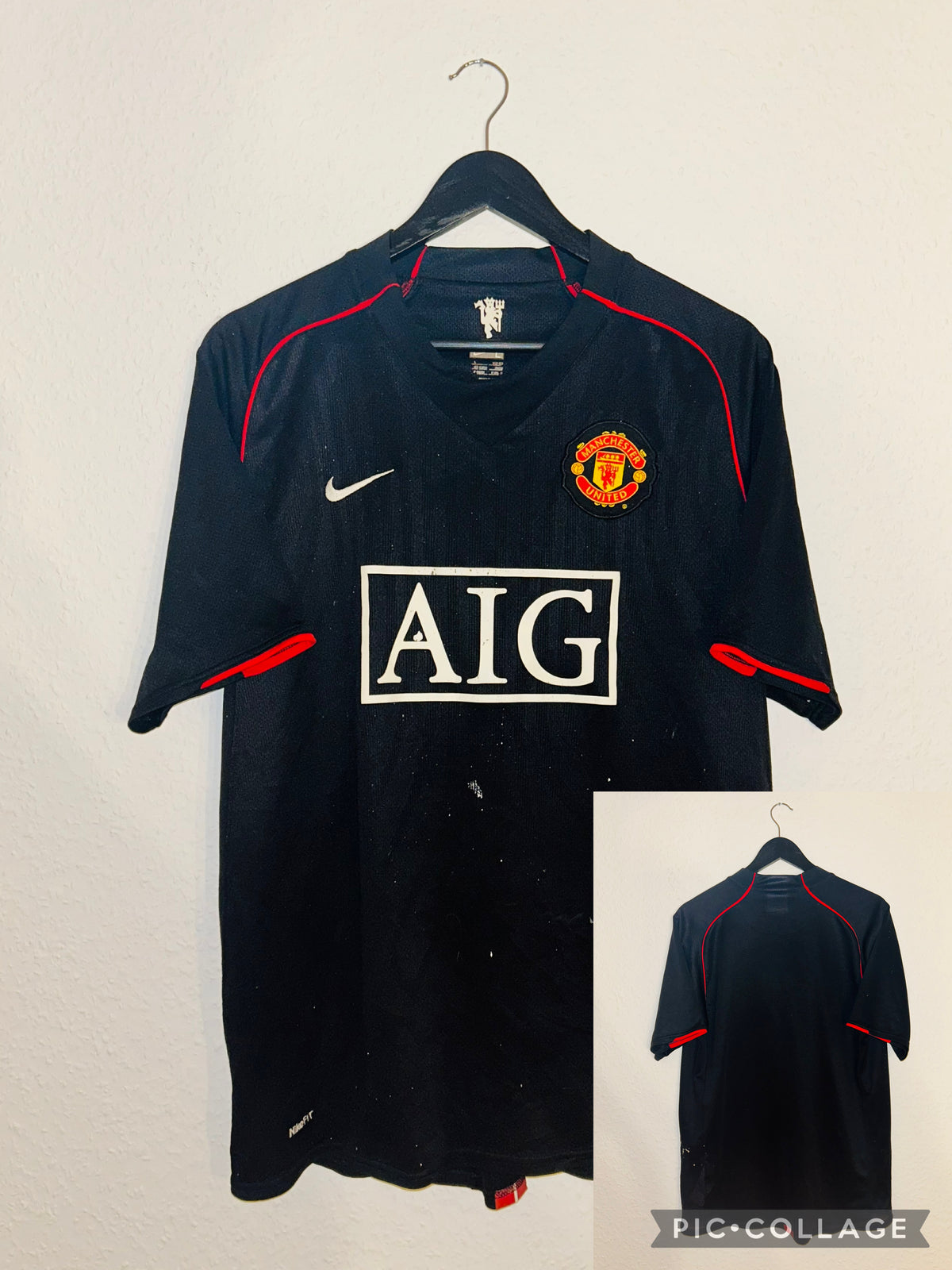 Manchester United/ManU Auswärts Trikot 2007/2008 L