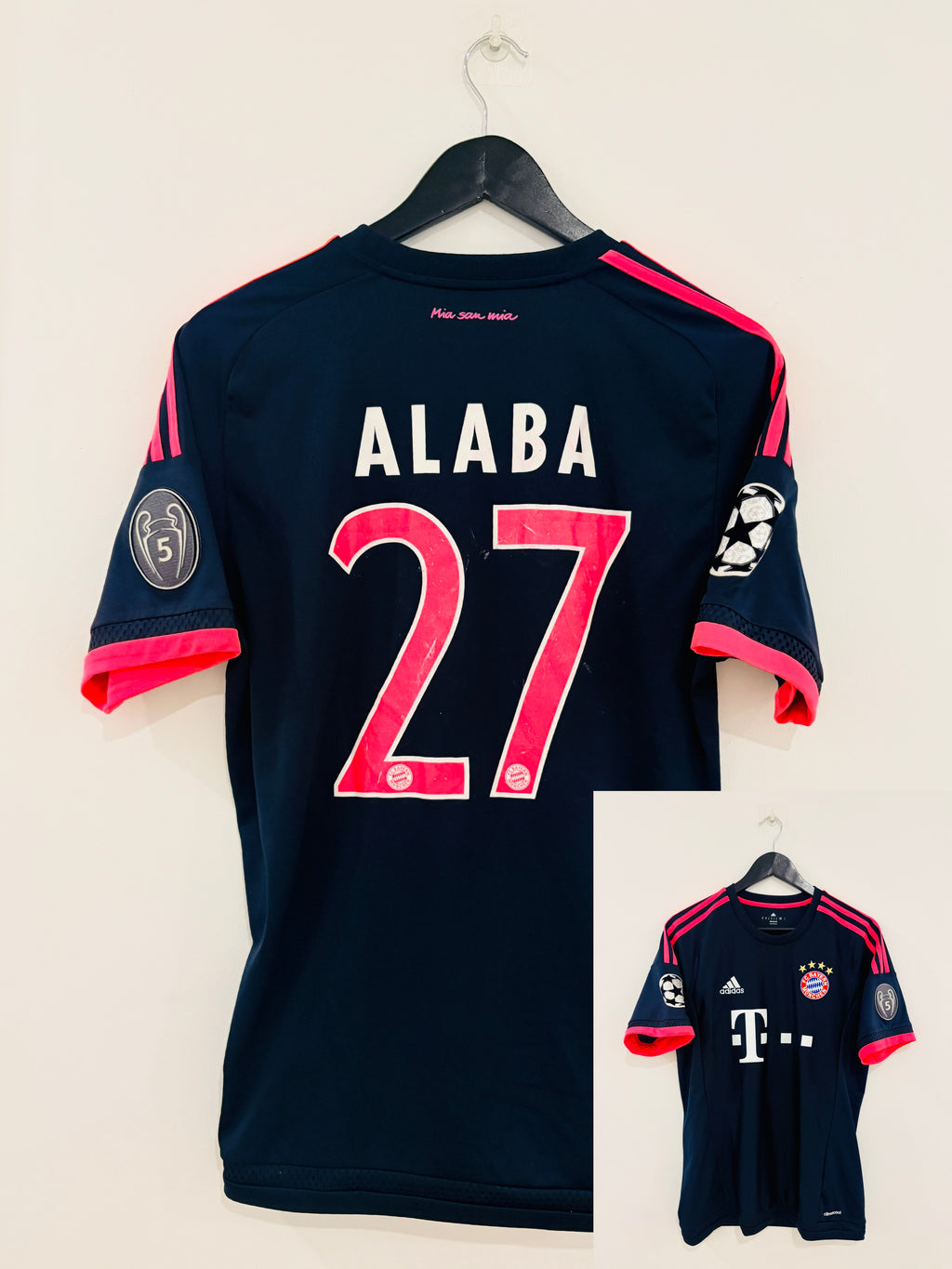 FC Bayern München Drittes Trikot 2015/2016 M #27 David Alaba