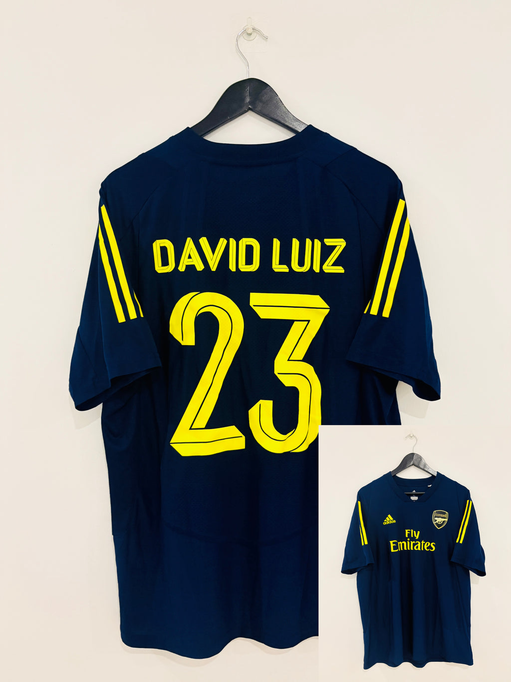 FC Arsenal London Drittes Trikot 2019/2020 XL #23 David Luiz