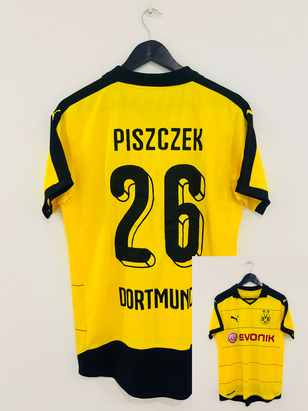 Borussia Dortmund/BVB Heim Trikot 2015/2016 M #26 Lukasz Piszczek