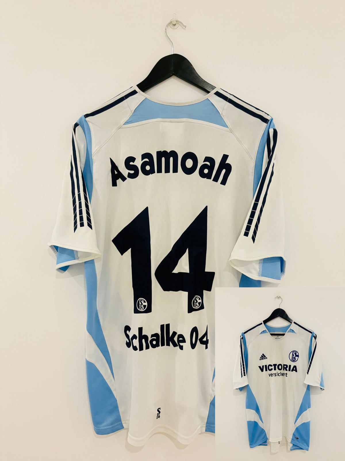 FC Schalke 04 Drittes Trikot 2005-2007 L #14 Gerald Asamoah