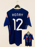 France Jersey World Cup 2009/2010 L #12 Thierry Henry (Player Issue)