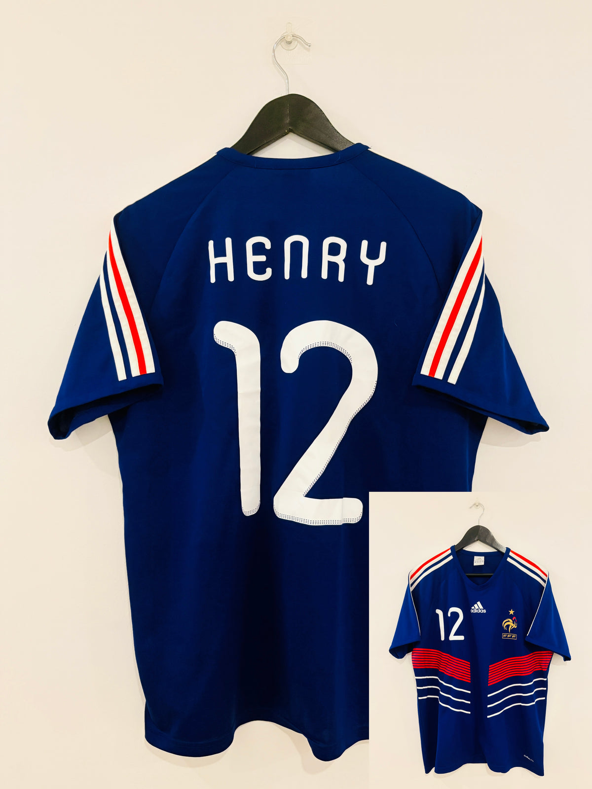 Frankreich Heim Trikot 2009/2010 L #12 Thierry Henry