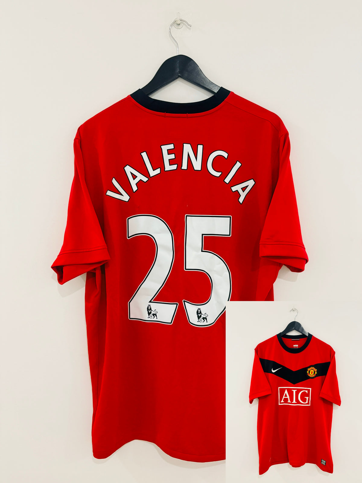 Manchester United/ManU Heim Trikot 2009/2010 XL #25 Antonio Valencia