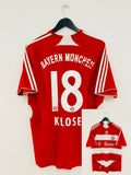 FC Bayern Munich Jersey 2007/2008 L #18 Miroslav Klose