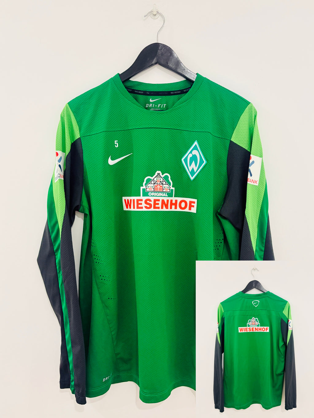 Werder Bremen Training Trikot/Shirt 2013/2014 L/XL #5 (Assani Lukimya) Player Issue