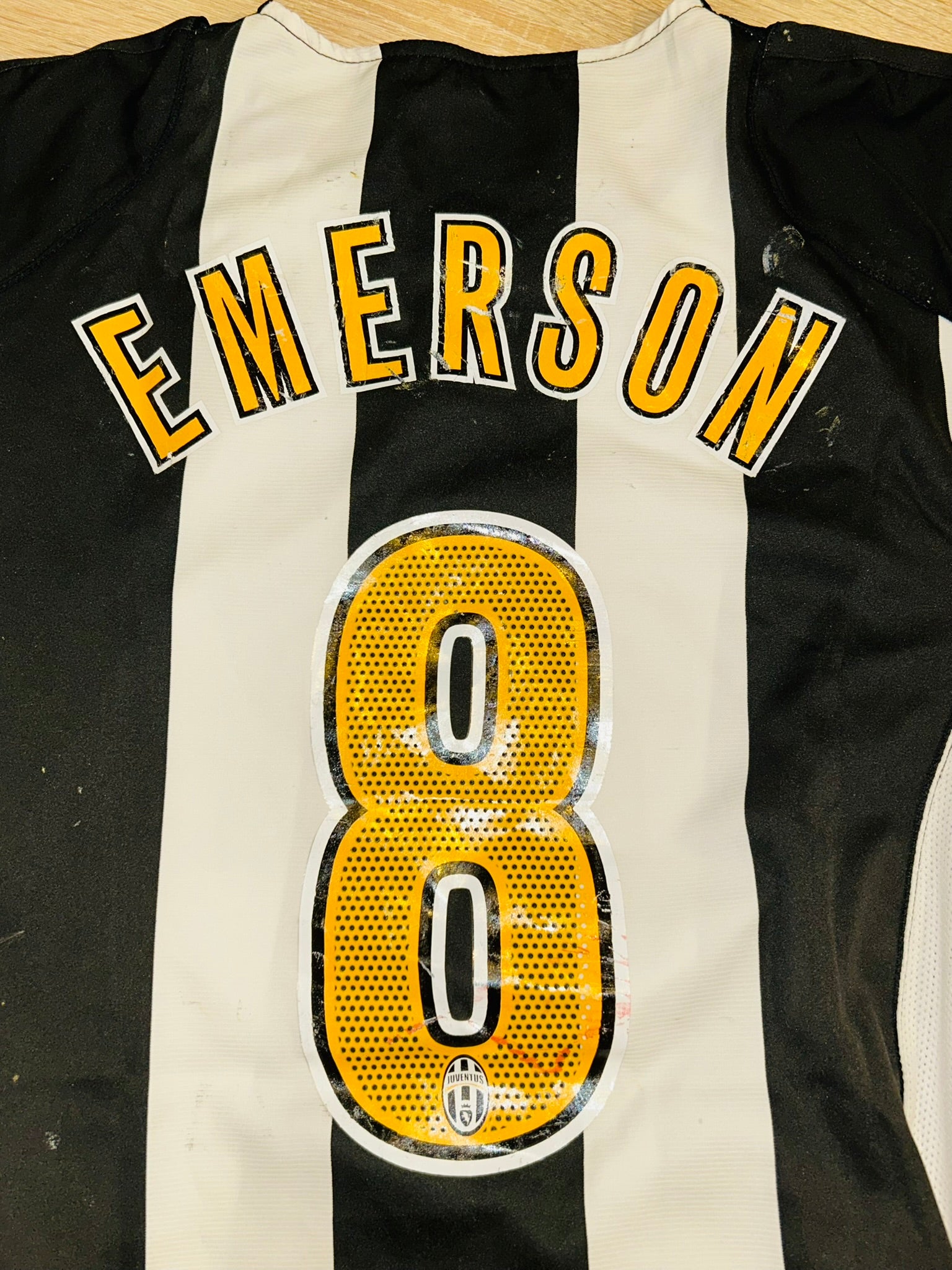 Juventus Turin Trikot 2004/2005 XL #8 Emerson Neu mit Etikett/BNWT