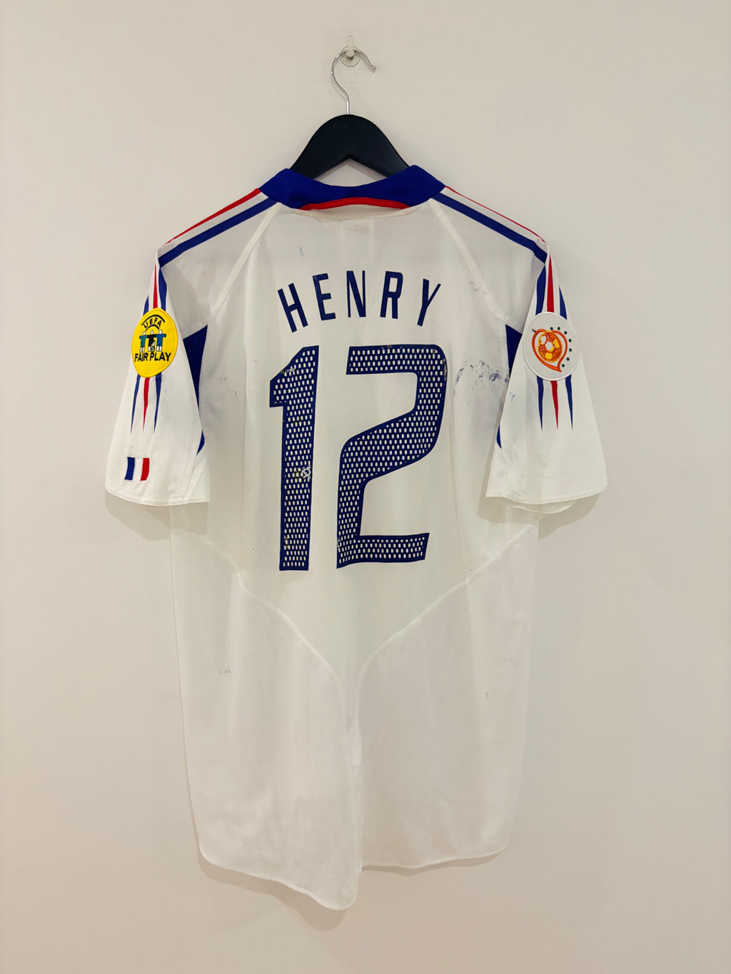 Frankreich Trikot 2004-2006 M #12 Thierry Henry