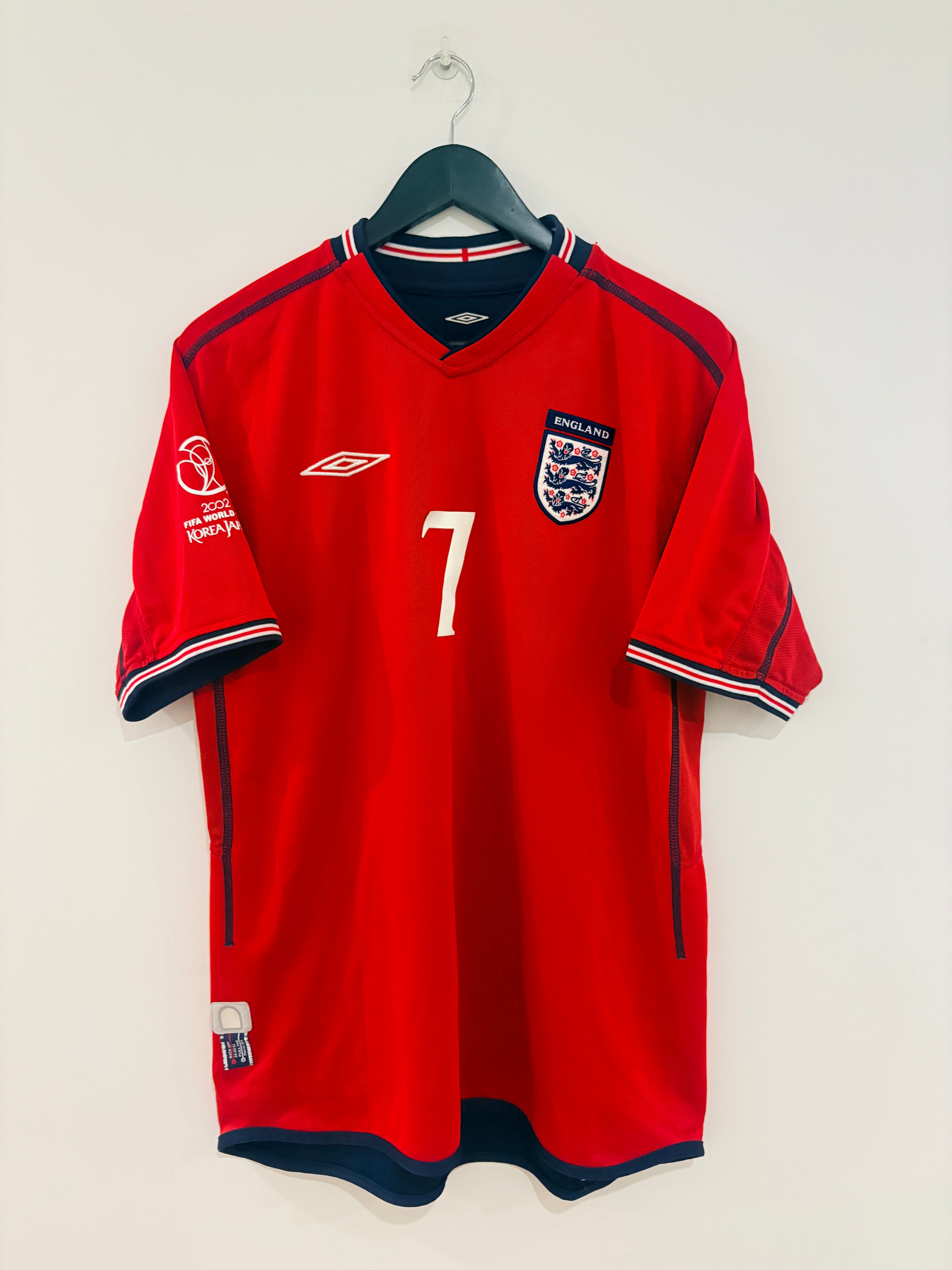 England Trikot 2002-2004 M #7 David Beckham