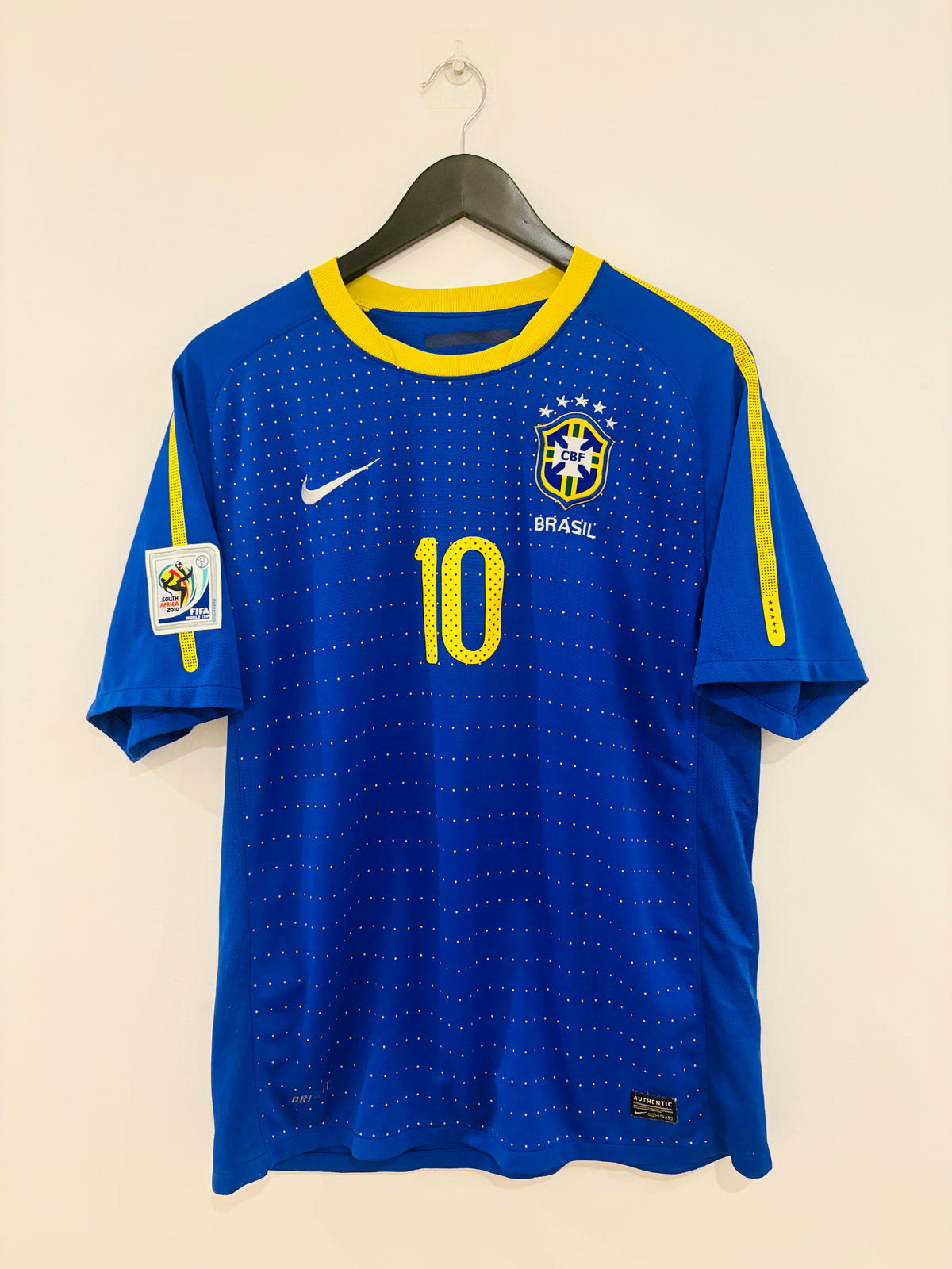 Brasilien Auswärts Trikot 2010/2011 M #10 Kaká