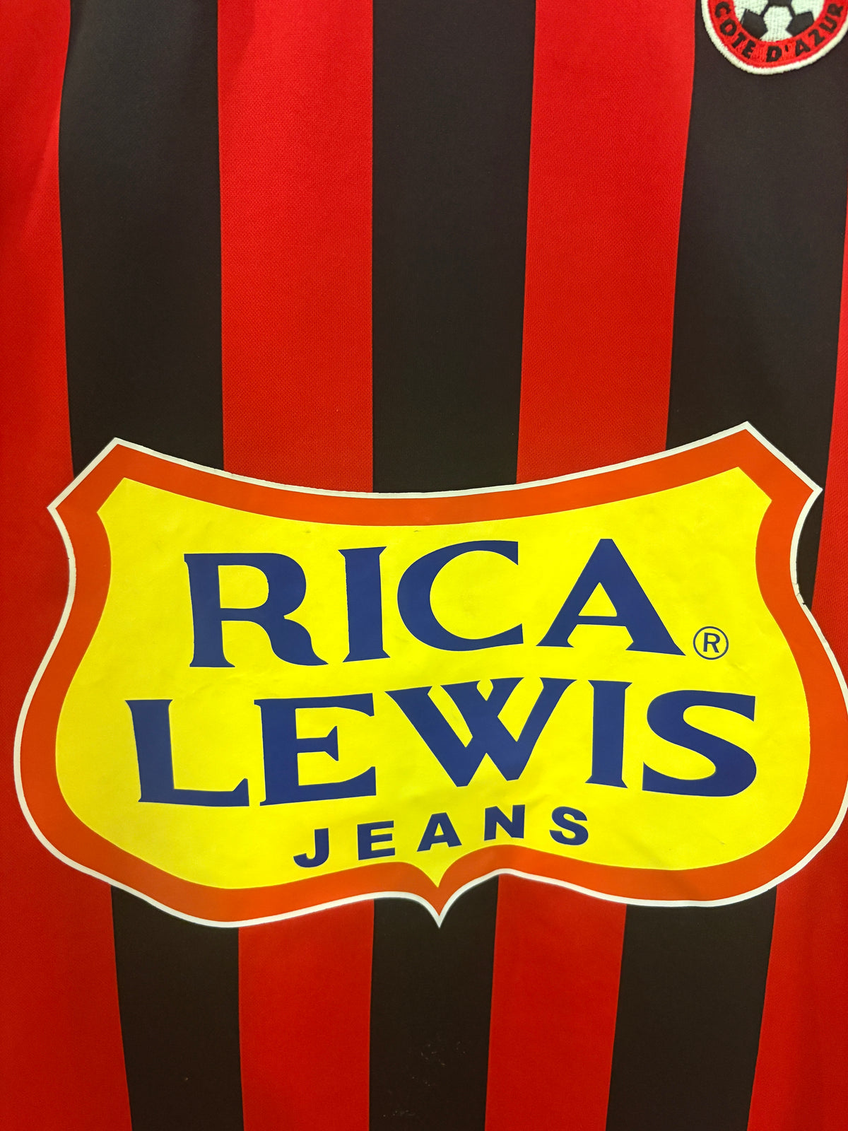 OGC Nizza/Nice Heim Trikot 2003/2004 XL