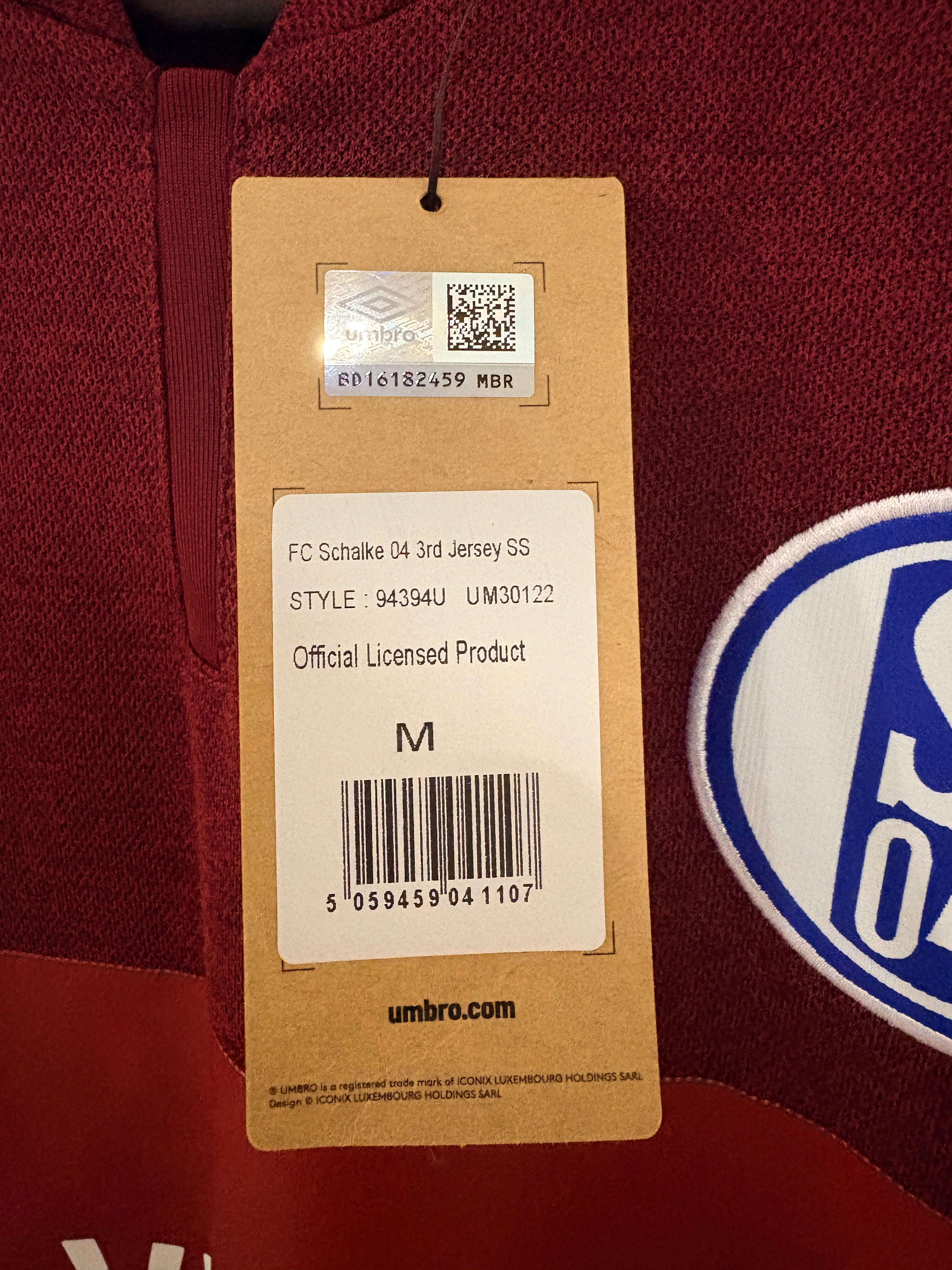 FC Schalke 04 Trikot 2021/2022 M Neu mit Etikett/BNWT