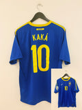 Brasilien Auswärts Trikot 2010/2011 M #10 Kaká