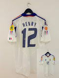 Frankreich Auswärts Trikot 2004-2006 M #12 Thierry Henry