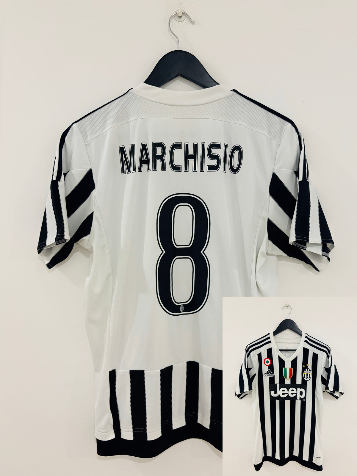 Juventus Turin/Juve Trikot 2015/2016 M #8 Claudio Marchisio