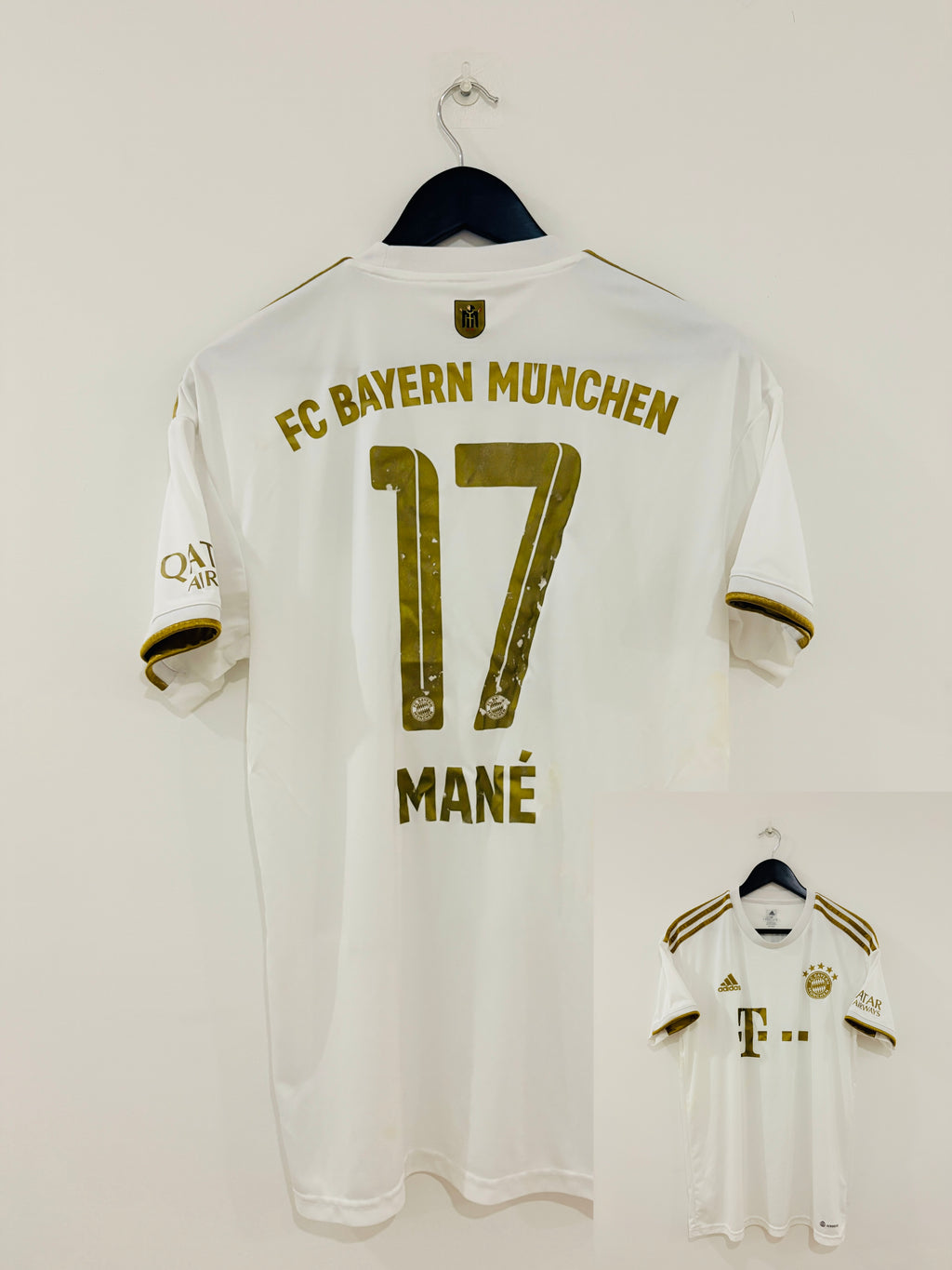FC Bayern München Auswärts Trikot 2022/2023 M #17 Sadio Mané